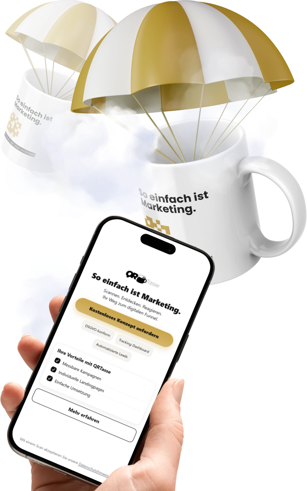 QRTasse erklärt: Tasse trifft Smartphone – und erzeugt Interaktion